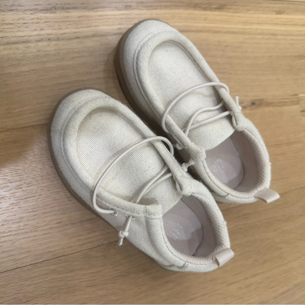 Gap Toddler Chambray Moc Sneakers